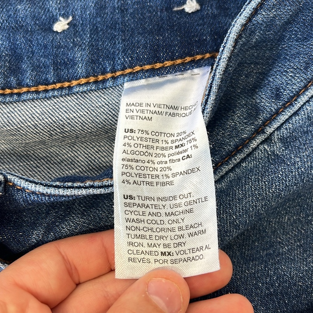 CHICOS Blue boyfriend ankle women’s jeans - Picture 4 of 4